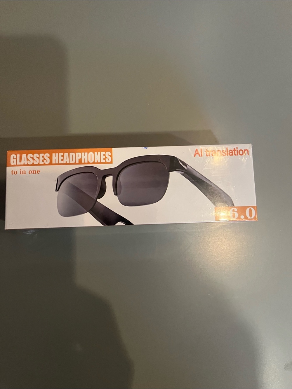 Bluetooth Sunglasses Headphones in Dark Gray - All-in-One Audio Glasses